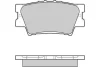12-1252 E.T.F. Комплект тормозных колодок, дисковый тормоз