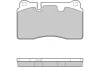 12-1289 E.T.F. Комплект тормозных колодок, дисковый тормоз