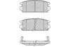 12-1304 E.T.F. Комплект тормозных колодок, дисковый тормоз