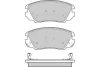 12-1376 E.T.F. Комплект тормозных колодок, дисковый тормоз
