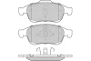 12-1392 E.T.F. Комплект тормозных колодок, дисковый тормоз