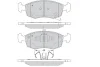 12-1553 E.T.F. Комплект тормозных колодок, дисковый тормоз