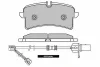 12-1611 E.T.F. Комплект тормозных колодок, дисковый тормоз