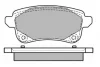 12-1690 E.T.F. Комплект тормозных колодок, дисковый тормоз