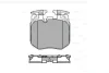 12-1739 E.T.F. Комплект тормозных колодок, дисковый тормоз