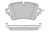 12-1784 E.T.F. Комплект тормозных колодок, дисковый тормоз