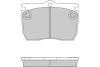 12-5257 E.T.F. Комплект тормозных колодок, дисковый тормоз