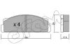 822-001-0 CIFAM Комплект тормозных колодок, дисковый тормоз