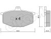 822-012-0 CIFAM Комплект тормозных колодок, дисковый тормоз