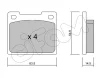 822-020-0 CIFAM Комплект тормозных колодок, дисковый тормоз
