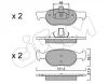 822-079-2 CIFAM Комплект тормозных колодок, дисковый тормоз