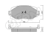 822-1110-0 CIFAM Комплект тормозных колодок, дисковый тормоз