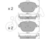 822-1138-0 CIFAM Комплект тормозных колодок, дисковый тормоз