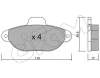 822-159-1 CIFAM Комплект тормозных колодок, дисковый тормоз