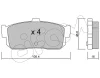 822-193-0 CIFAM Комплект тормозных колодок, дисковый тормоз