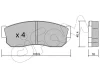 822-202-1 CIFAM Комплект тормозных колодок, дисковый тормоз