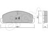 822-300-0 CIFAM Комплект тормозных колодок, дисковый тормоз