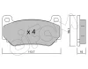 822-391-0 CIFAM Комплект тормозных колодок, дисковый тормоз