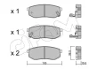 822-514-0 CIFAM Комплект тормозных колодок, дисковый тормоз