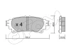 822-939-0 CIFAM Комплект тормозных колодок, дисковый тормоз