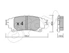 822-977-0 CIFAM Комплект тормозных колодок, дисковый тормоз