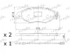 Превью - PD03.506 FRIGAIR Комплект тормозных колодок, дисковый тормоз (фото 3)