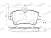 Превью - PD06.501 FRIGAIR Комплект тормозных колодок, дисковый тормоз (фото 3)