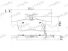 Превью - PD15.526 FRIGAIR Комплект тормозных колодок, дисковый тормоз (фото 2)