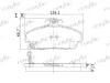 Превью - PD19.512 FRIGAIR Комплект тормозных колодок, дисковый тормоз (фото 2)