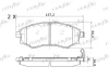 Превью - PD31.507 FRIGAIR Комплект тормозных колодок, дисковый тормоз (фото 4)