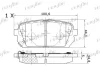 Превью - PD33.507 FRIGAIR Комплект тормозных колодок, дисковый тормоз (фото 2)