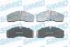 5SP1109 SAMKO Комплект тормозных колодок, дисковый тормоз