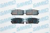 5SP1323 SAMKO Комплект тормозных колодок, дисковый тормоз