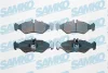 5SP1614 SAMKO Комплект тормозных колодок, дисковый тормоз