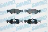5SP625 SAMKO Комплект тормозных колодок, дисковый тормоз