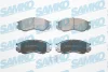 5SP686 SAMKO Комплект тормозных колодок, дисковый тормоз