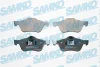 5SP707 SAMKO Комплект тормозных колодок, дисковый тормоз