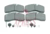 MDP3087KP MERITOR Комплект тормозных колодок, дисковый тормоз