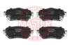 13046026002N-SET-MS MASTER-SPORT GERMANY Комплект тормозных колодок, дисковый тормоз