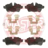 13046027142N-SET-MS MASTER-SPORT GERMANY Комплект тормозных колодок, дисковый тормоз