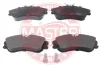 13046028622N-SET-MS MASTER-SPORT Комплект тормозных колодок, дисковый тормоз
