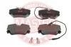 13046029712N-SET-MS MASTER-SPORT Комплект тормозных колодок, дисковый тормоз