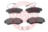 13046029772N-SET-MS MASTER-SPORT Комплект тормозных колодок, дисковый тормоз