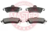 13046039632N-SET-MS MASTER-SPORT Комплект тормозных колодок, дисковый тормоз