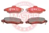 13046039652-SET-MS MASTER-SPORT Комплект тормозных колодок, дисковый тормоз