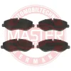 13046048842N-SET-MS MASTER-SPORT GERMANY Комплект тормозных колодок, дисковый тормоз