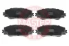 13046057672N-SET-MS MASTER-SPORT Комплект тормозных колодок, дисковый тормоз