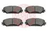 Превью - 13046057672N-SET-MS MASTER-SPORT Комплект тормозных колодок, дисковый тормоз (фото 3)
