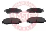 13046059822N-SET-MS MASTER-SPORT Комплект тормозных колодок, дисковый тормоз