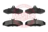 13046059932N-SET-MS MASTER-SPORT Комплект тормозных колодок, дисковый тормоз